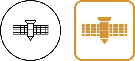 conception d'icône satellite vecteur