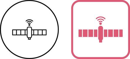 unique Satellite icône conception vecteur