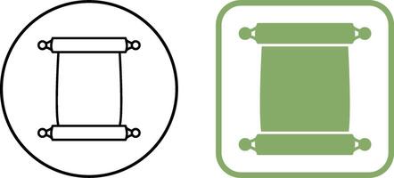 faire défiler de papier icône conception vecteur