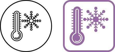 conception d'icône froide vecteur