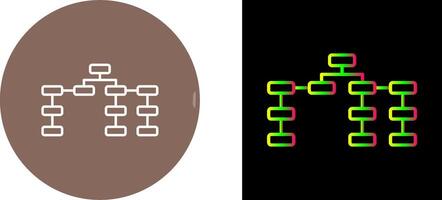 unique seo structure icône conception vecteur