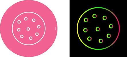 conception d'icône de cookie vecteur