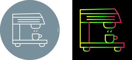 conception d'icône de machine à café vecteur