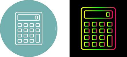 conception d & # 39; icône de calculatrice vecteur