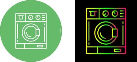 conception d'icône de machine à laver vecteur