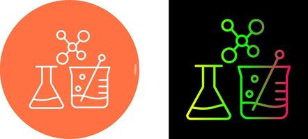 conception d'icône de chimie vecteur