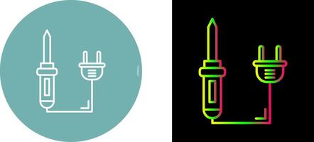 soudure le fer icône conception vecteur