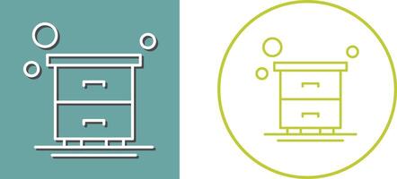 conception d'icône de table vecteur