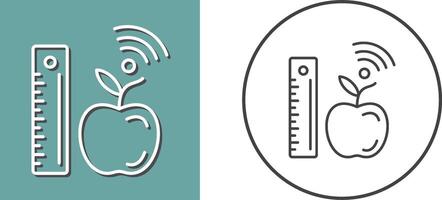 mesure icône conception vecteur