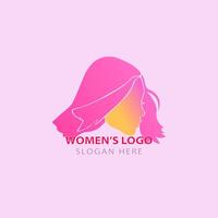 aux femmes logo conception vecteur
