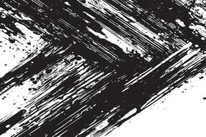 noir graveleux grunge sur blanc Toile recouvrir monochrome Contexte texture vecteur