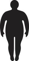 en forme formations noir pour Humain obésité la prévention dans 90 mots réduire triomphes pour obésité bien-être plaidoyer vecteur