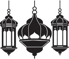 illustration graphique de lanterne, parfait pour lampe lanterne conception ,lanterne illustration, ramadhan icône, l ramadhan arrière-plan, eid al-fitr vecteur