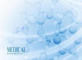 molécules Contexte pour médical ou science vecteur