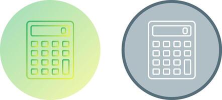 conception d & # 39; icône de calculatrice vecteur