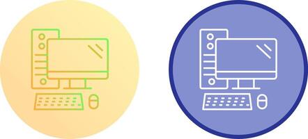 conception d'icône d'ordinateur vecteur
