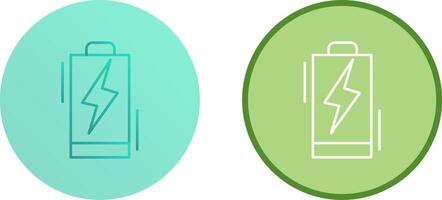 conception d'icône de batterie vecteur