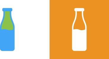conception d'icône de bouteille de lait vecteur