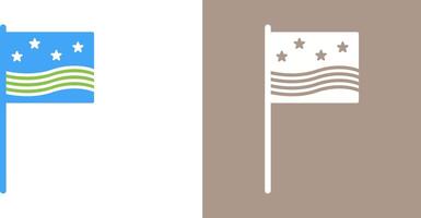 conception d'icône de drapeaux vecteur