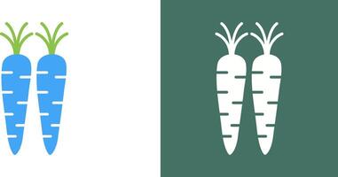 carottes icône conception vecteur