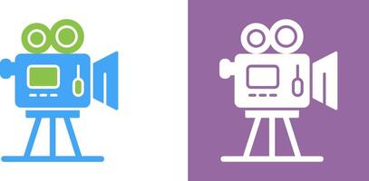 conception d'icône de caméra de cinéma vecteur