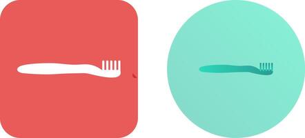 conception d'icône de brosse à dents vecteur