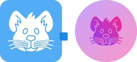 conception d'icône de souris vecteur