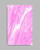 fond de marbre liquide rose abstrait vecteur