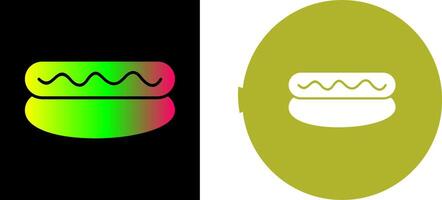 conception d'icône de hot-dog vecteur