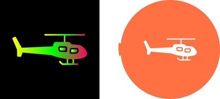 conception d'icône d'hélicoptère vecteur