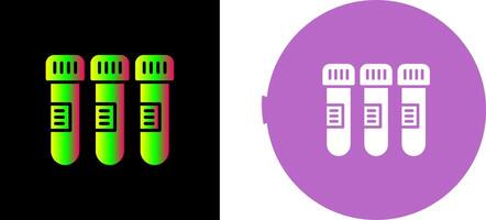 conception d'icône de tube à essai vecteur