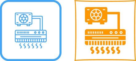 conception d'icône de climatiseur vecteur