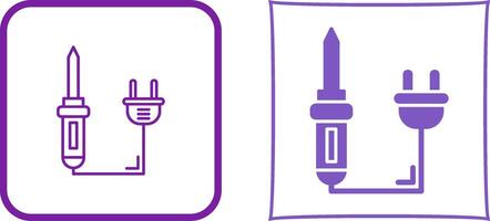 soudure le fer icône conception vecteur