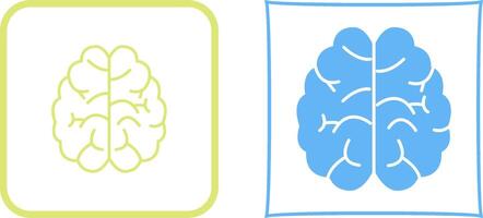 conception d'icône de cerveau vecteur