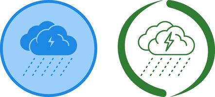 conception d'icône de jour de pluie vecteur