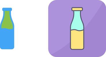 conception d'icône de bouteille de lait vecteur