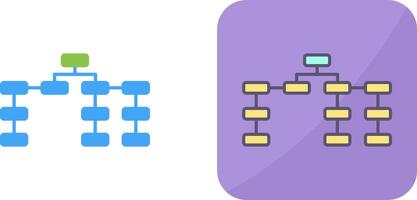 unique seo structure icône conception vecteur