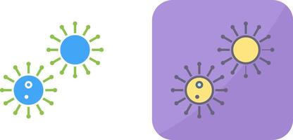 unique virus icône conception vecteur