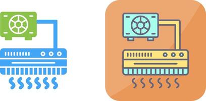 conception d'icône de climatiseur vecteur