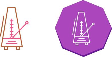 conception d'icône de métronome vecteur