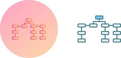 unique seo structure icône conception vecteur