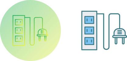 Puissance prise icône conception vecteur