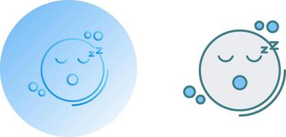 conception d'icône de sommeil vecteur