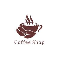 café logo symbole illustration conception vecteur