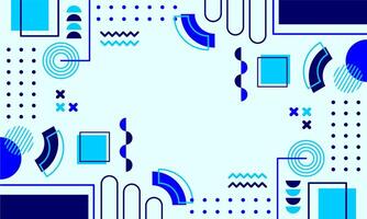 plat conception de abstrait géométrique Contexte vecteur