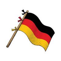 de Allemagne drapeau vecteur