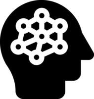 cette icône ou logo artificiel intelligence et nuage Les données icône ou autre où tout en relation à La technologie et autres ou conception application Logiciel vecteur