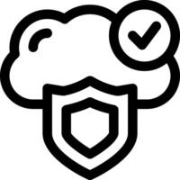 cette icône ou logo artificiel intelligence et nuage Les données icône ou autre où tout en relation à La technologie et autres ou conception application Logiciel vecteur