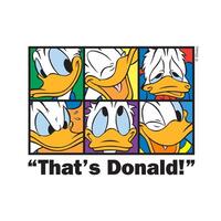 disney personnage ensemble Donald canard visage expression dessin animé animation vecteur