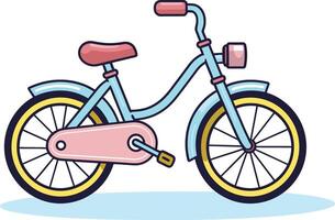 vélo rayons dessin vectorisé cyclisme course scène vecteur